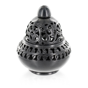 Diffuseur en pierre noire - Modèle Venise - Aromandise - 1 - Herboristerie du Valmont Diffuseur en pierre noire - Modèle Venise - Aromandise - 1 - Herboristerie du Valmont