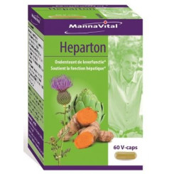 Heparton 60 gélules végétales - Mannavital - Complément alimentaire - 1