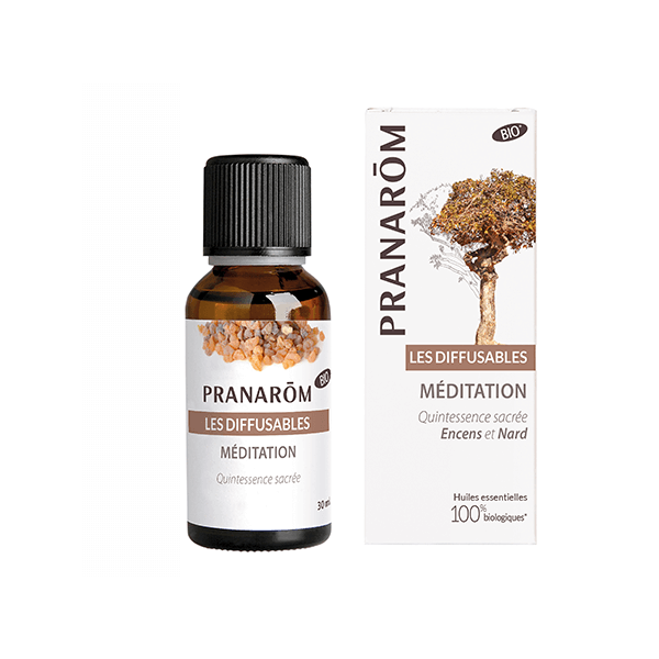 Synergie d'huiles essentielles "Méditation"  30ml - Pranarôm - 1 - Herboristerie du Valmont