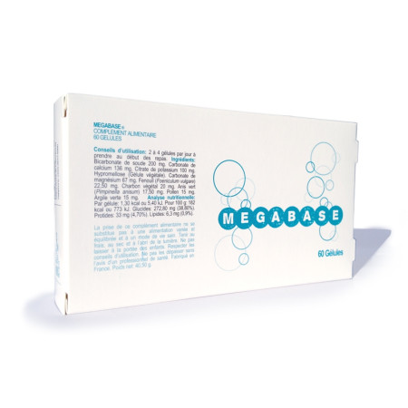 Megabase 60 gélules - Laboratoire Biophytarom - Complément alimentaire - 1 Megabase 60 gélules - Laboratoire Biophytarom - Complément alimentaire - 1