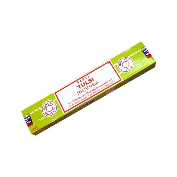 Encens en baguette - Tulsi 15 gr - Satya - Encens, Résines Traditionnelles & Fumigation - 1