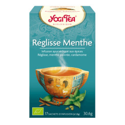 Yogi Tea 'Réglisse Menthe'  Bio 17 sachets - Thé Ayurvedic - Yogi Tea + - 1