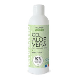 Gel natif d'Aloe vera (jus 100% frais) Bio 200 ml - Propos'Nature - Soin du visage et du corps à l'Aloé-vera + - 1