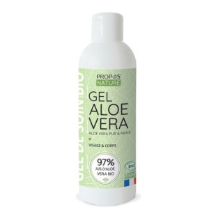 Gel natif d'Aloe vera (jus 100% frais) Bio 200 ml - Propos'Nature - 1 - Herboristerie du Valmont