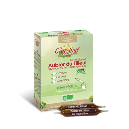 Aubier de Tilleul Sauvage du Roussillon 30 ampoules Bio - La Gravelline - Sève de bouleau - 2