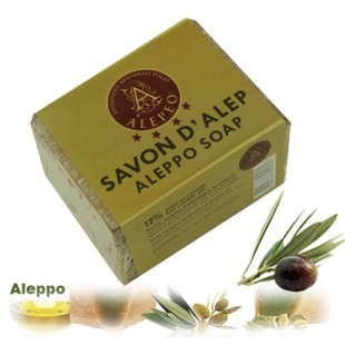 Savon d'Alep à 12% d'huile de laurier 200 gr - Alepeo - 1 - Herboristerie du Valmont Savon d'Alep à 12% d'huile de laurier 200 gr - Alepeo - 1 - Herboristerie du Valmont