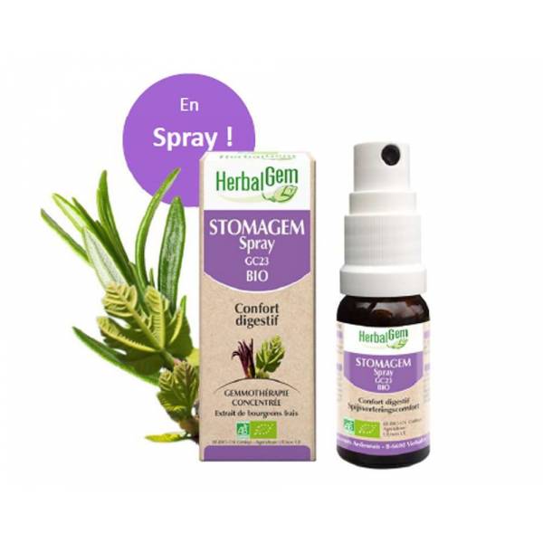 Stomagem spray 10 ml Bio - Herbalgem - 1 - Herboristerie du Valmont