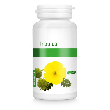 Tribulus 300 mg  90 capsules - Purasana - Extraits de plantes standardisés (EPS) + - 1