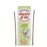 Encens d'été 12 bâtonnets 100 % naturel pour la maison - Aromandise - Anti-Moustiques - Piqûres - 1