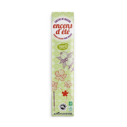 Encens d'été 12 bâtonnets 100 % naturel pour la maison - Aromandise - Anti-Moustiques - Piqûres - 2