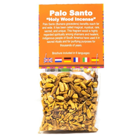 Palo Santo coupeaux 20 g - Holy Wood Incense - Encens, Résines Traditionnelles & Fumigation - 1