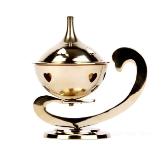 Porte encens Aladin en laiton petit modèle - 1 - Herboristerie du Valmont Porte encens Aladin en laiton petit modèle - 1 - Herboristerie du Valmont