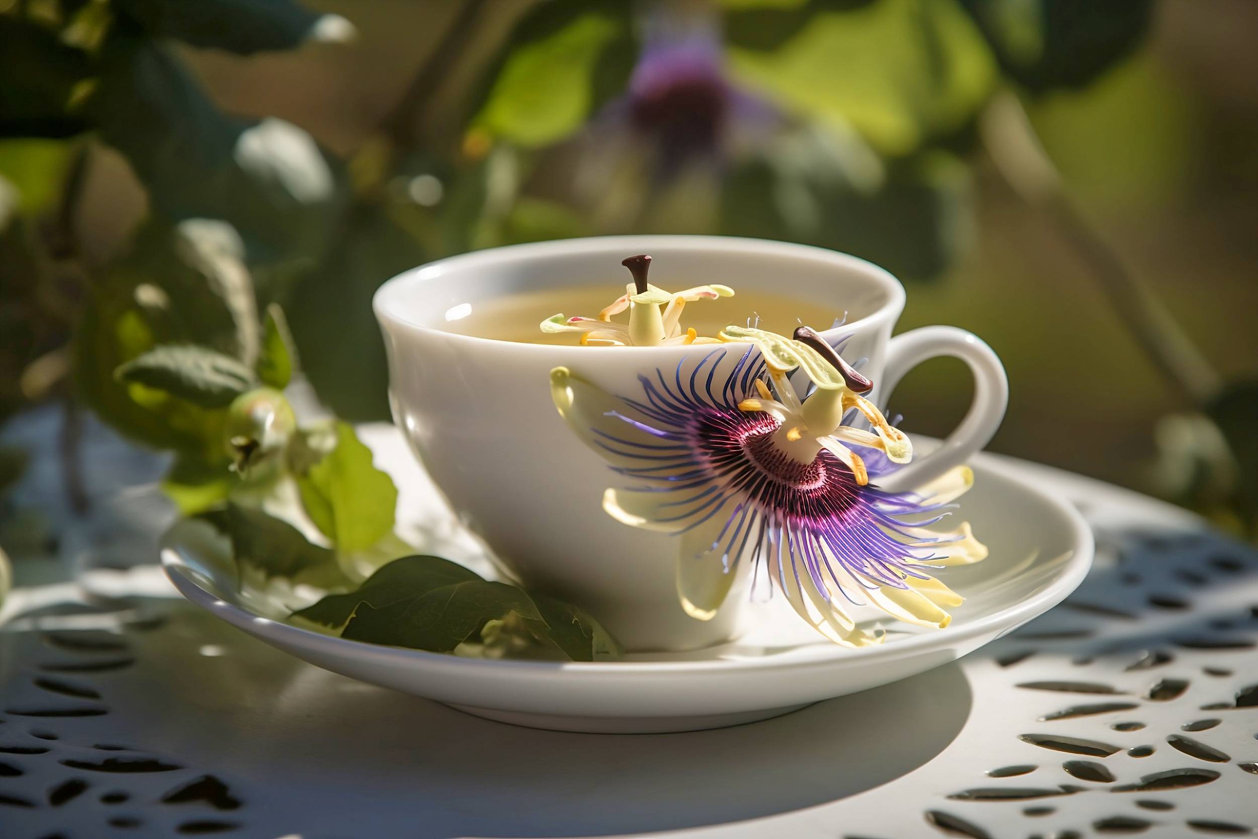 tasse de thé passiflore sommeil