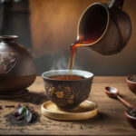 tisane Pu-Erh Tea Yunnan tasse de thé infusion