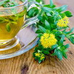 tisane Rhodiola rosea fleurs infusion tasse de thé