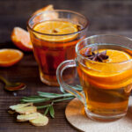 tisane oranger infusion tasse de thé