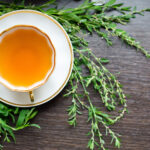 tisane renouée des oiseaux tasse de thé