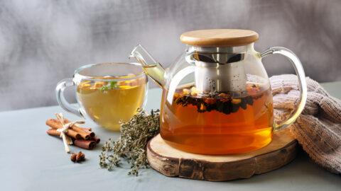tisane rhume refroidissement tasse de thé infusion