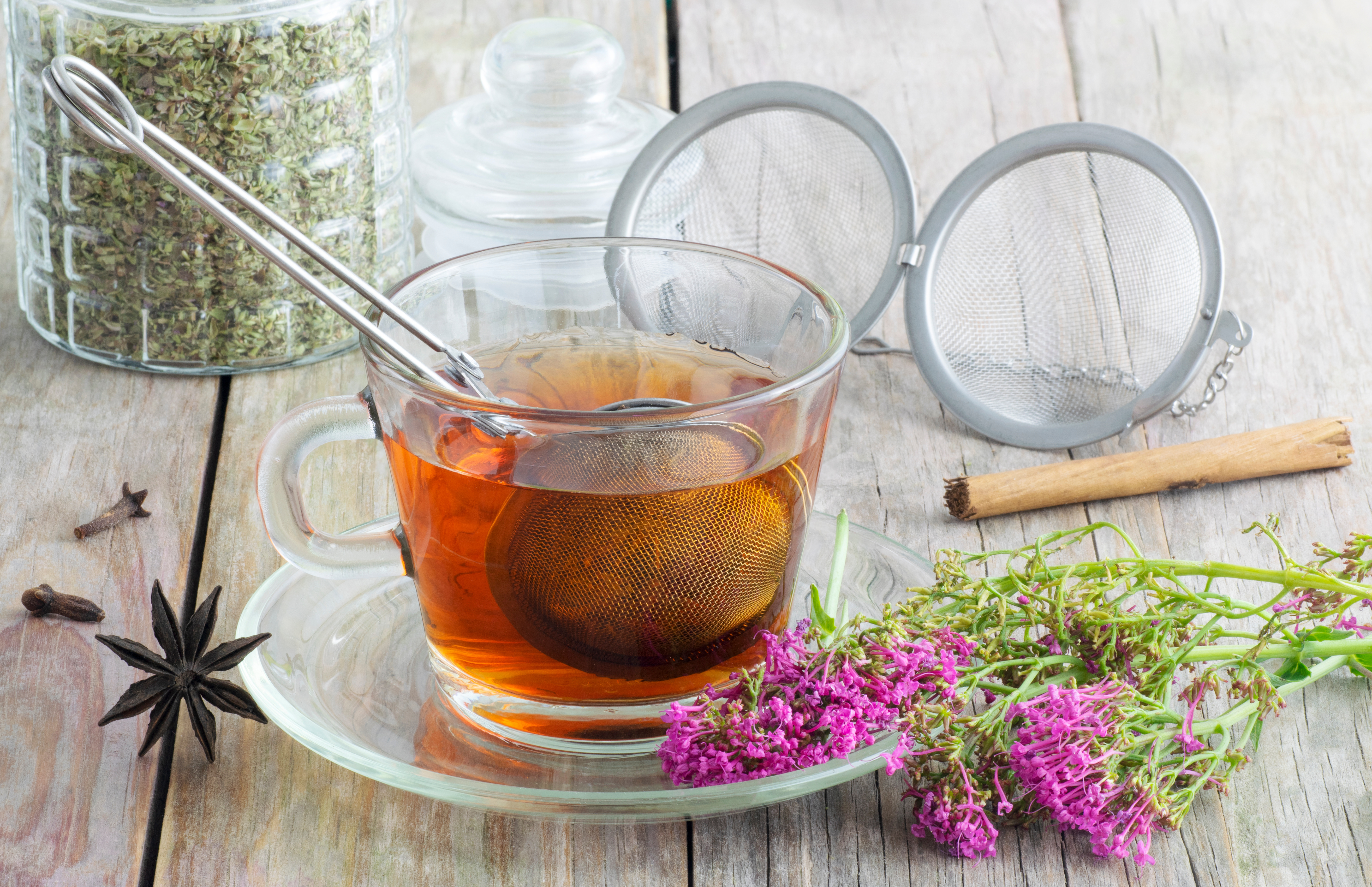 Racines de valériane séchées, tisane valériane