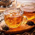 tisane vergerette du canada tasse de thé