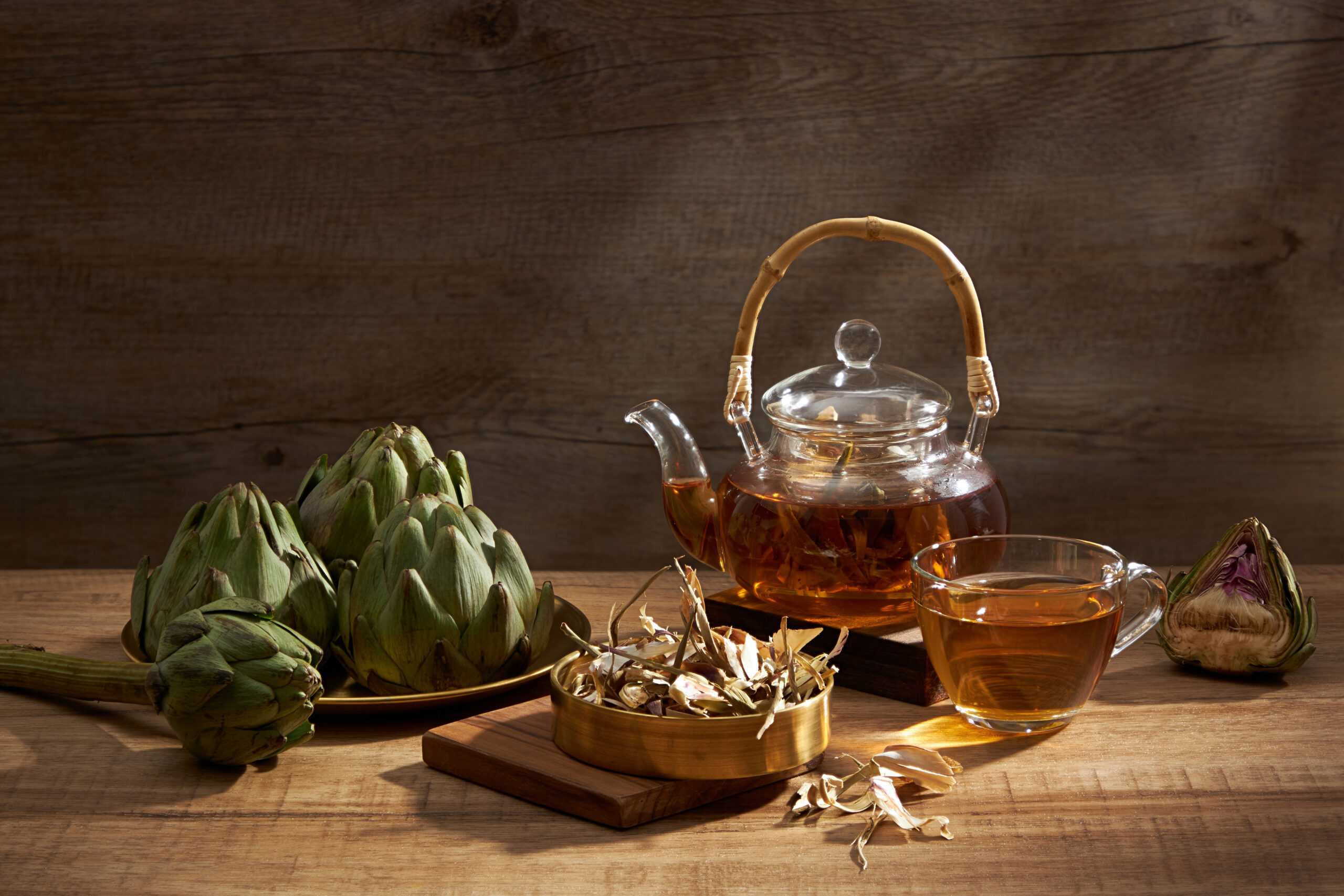 tisane artichaut infusion tasse de thé