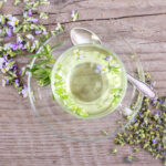 tisane pensée sauvage fleurs infusion tasse de thé
